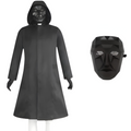 Schwarze Mantelmaske