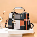 Schwarzes Quadrat Orange
